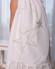 Starfish Dress in White